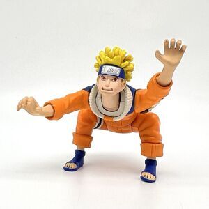 VTG Naruto Uzumaki Nine-Tailed Fox Attack Shonen Jump Action Figure 2006 Mattel